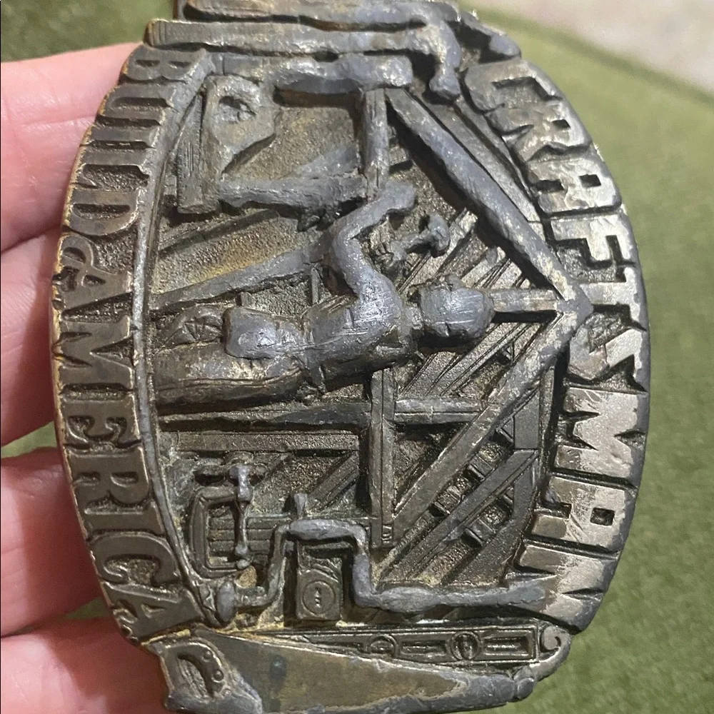 Vintage craftsman belt buckle